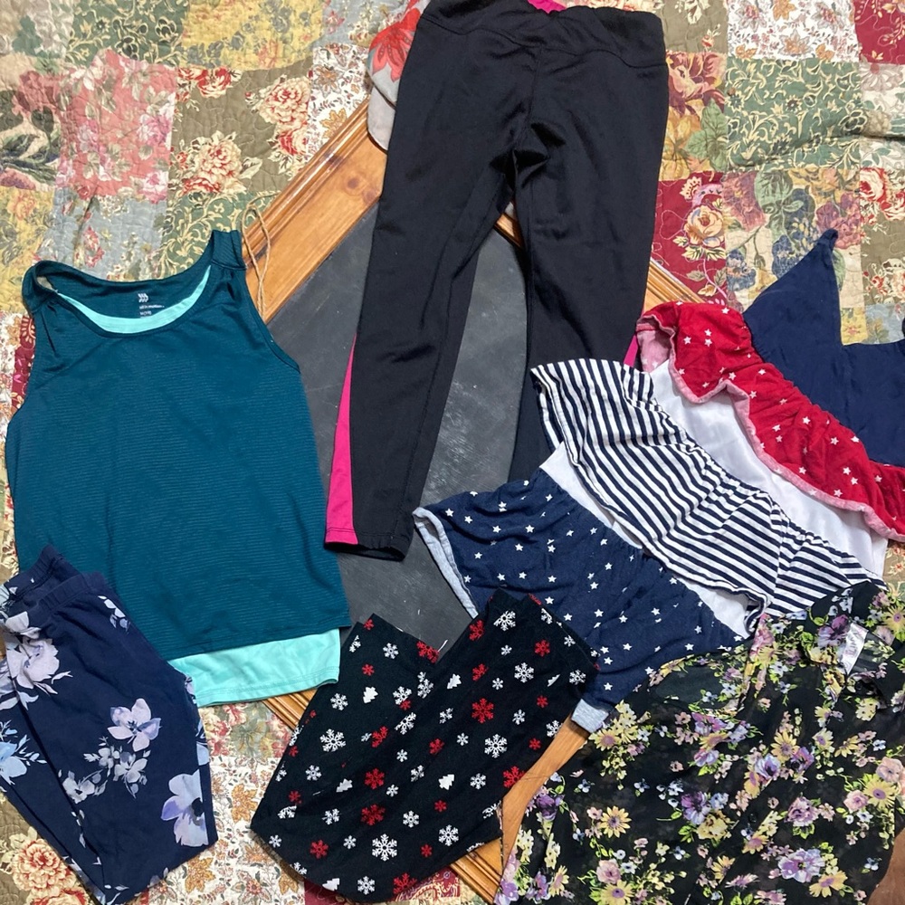 6 piece girls size 7/8